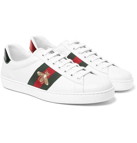 gucci ace white sneakers|gucci ace embroidered sneakers.